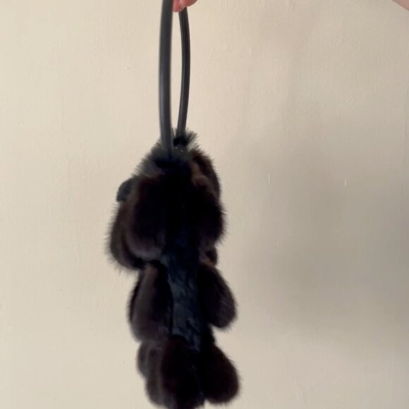 Vintage Authentic Fur Handbag - Il Fait Froid - Picture 8 of 8